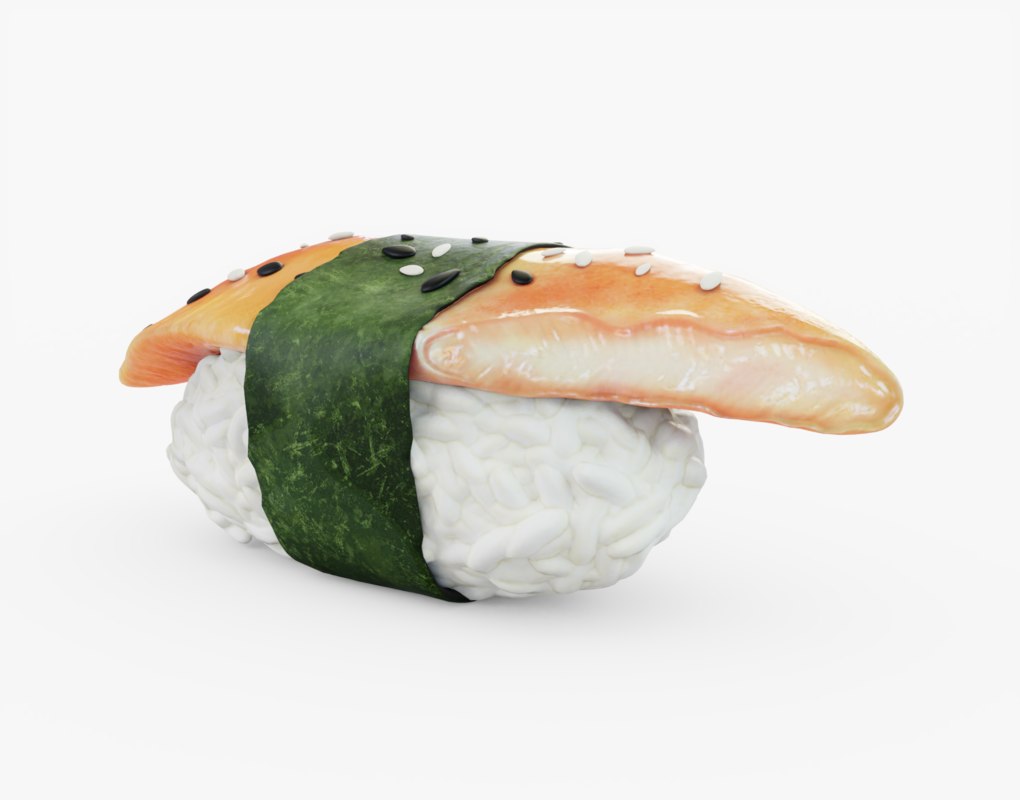 Д ролл. Суши 3д. Роллы 3д. Ролл 3d модель. Sushi 3d model.
