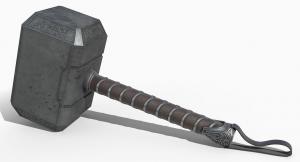 battle hammer 3d model turbosquid