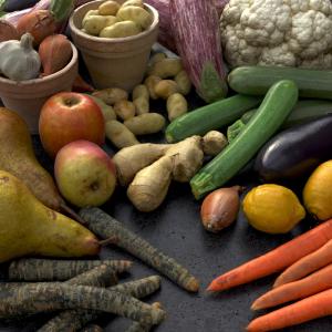 fruits and vegetables 3d models turbosquid