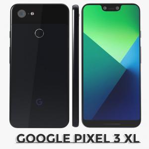 3d model google pixel 3 xl