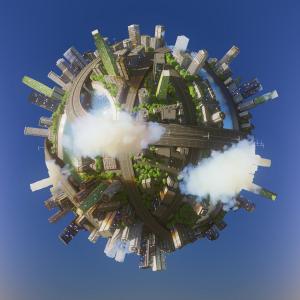 city planet 3d model 3dexport
