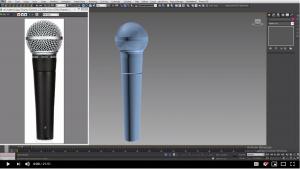3dsmax microphone video tutorial