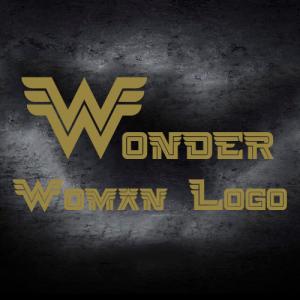 wonder woman logo 3d model 3dexport