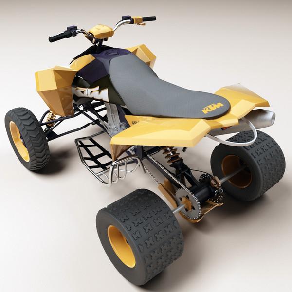 ATV KTM 450 sx 3d model | Best Of 3d Models