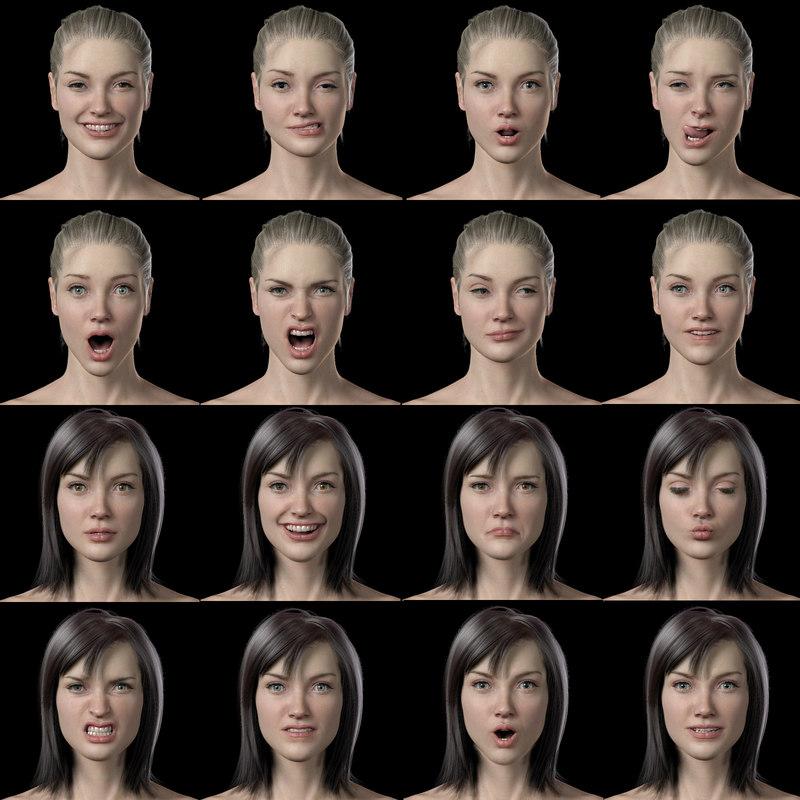 Female Rigged 3d Model Best Of 3d Models