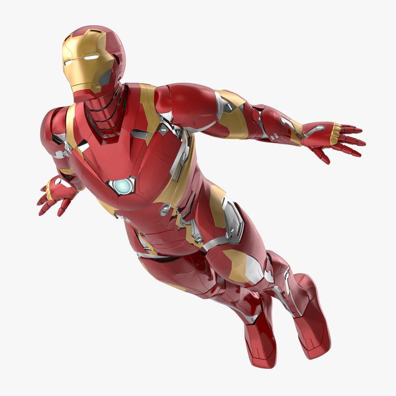 Iron Man Poses 3d Collection Best Of 3d Models
