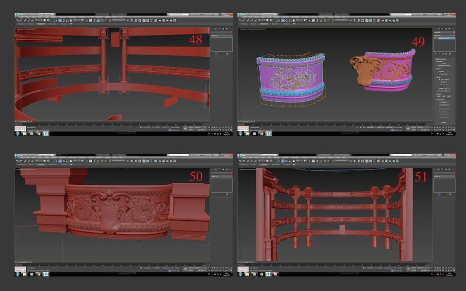 auditorium opera seats 3d model turbosquid