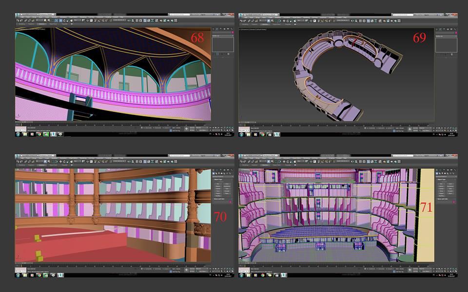 interior design of an opera 3d model turbosquid