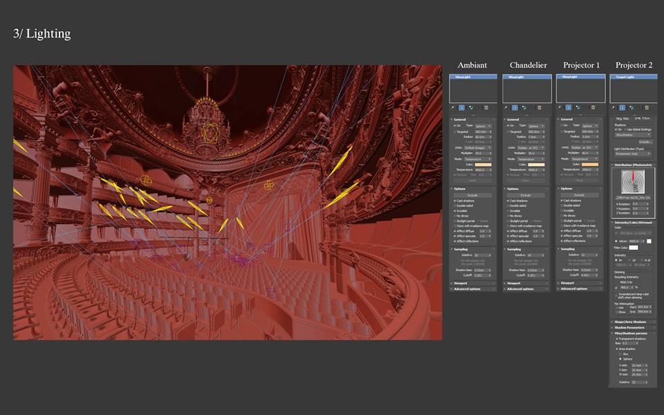 lighting for opera interior 3dsmax 3d model turbosquid