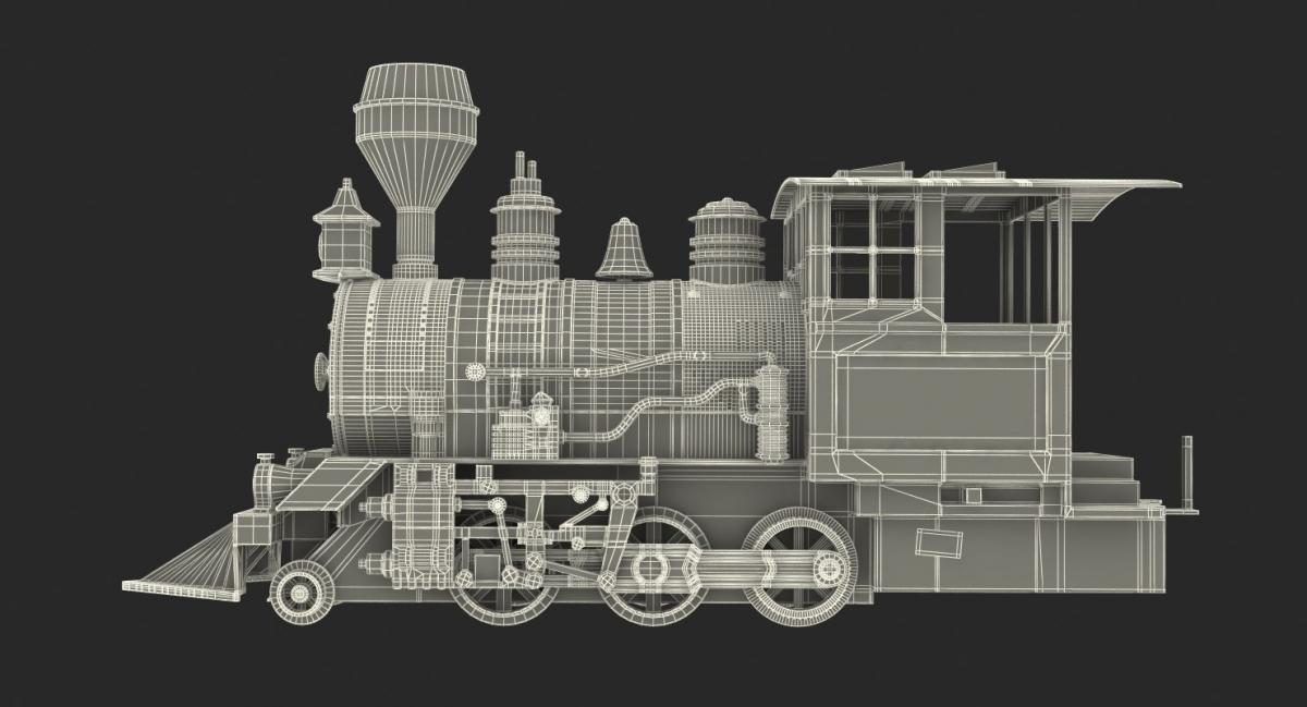 Toy Train 20 3D Model - FlatPyramid