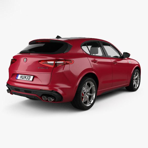 3d Model Alfa Romeo Stelvio Quadrifoglio 2018 Best Of 3d
