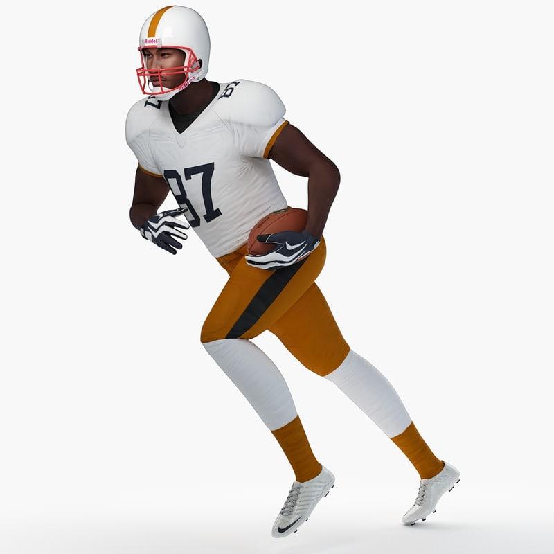 Football Player 3d Model Rigged Best Of 3d Models