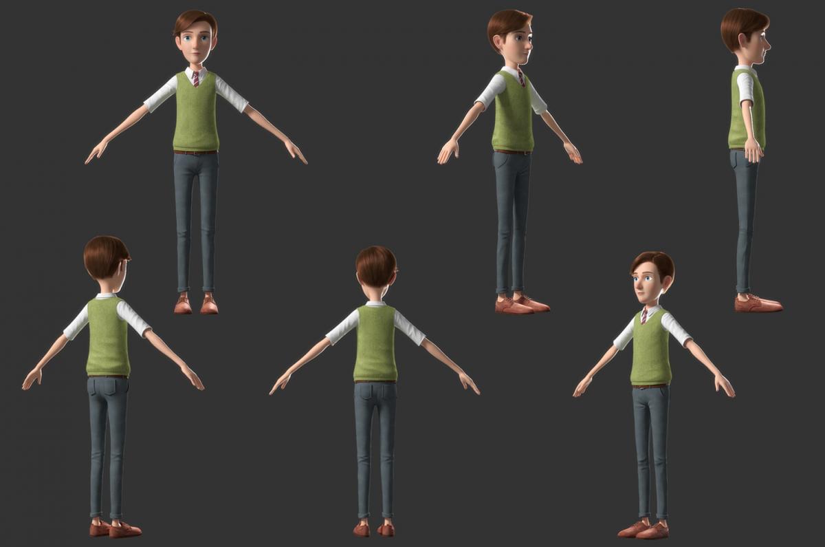 3d Cartoon Man Rigged Best Of 3d Models