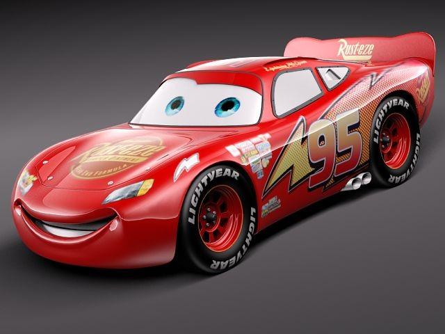 mcqueen 3d model