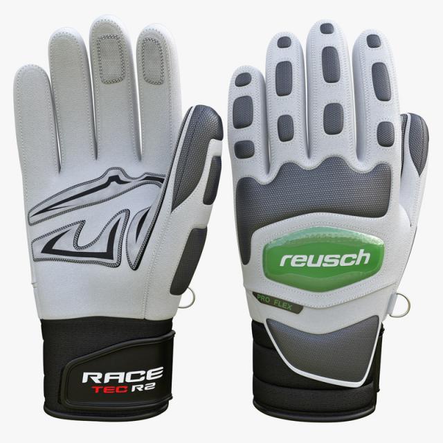 snow gloves 3d model turbosquid