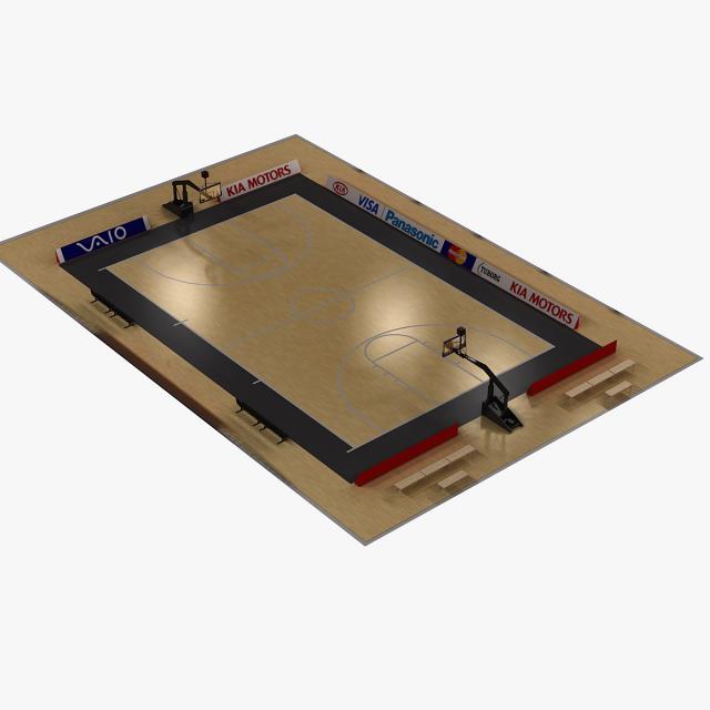 stadium for basketball 3d model turbosquid