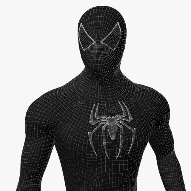 Peter Parket superhero character 3d model turbosquid marvel spiderman 3d model turbosquid