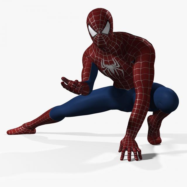 3d model of Peter Parker with suit turbosquid 3d model of Spidey turbosquid