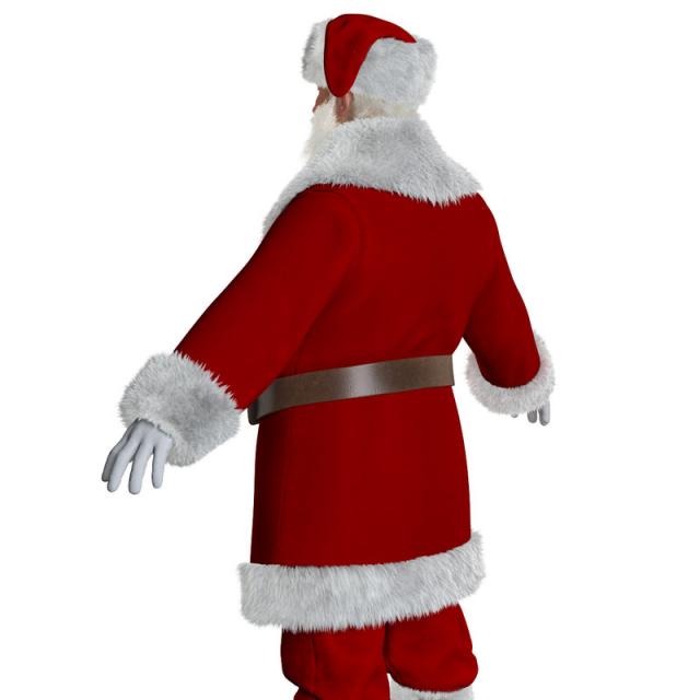 Christmas Santa Claus 3D Model turbosquid