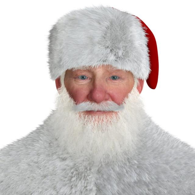 santa claus high resolution 3d model turbosquid