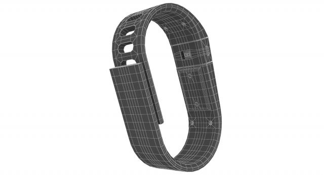 fitness bracelet 3d model