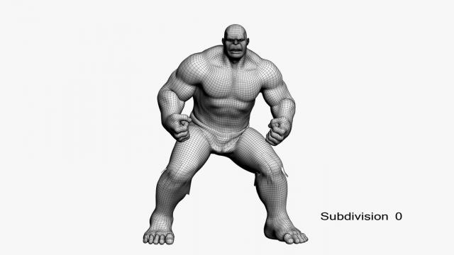 hulk maya 3d model turbosquid