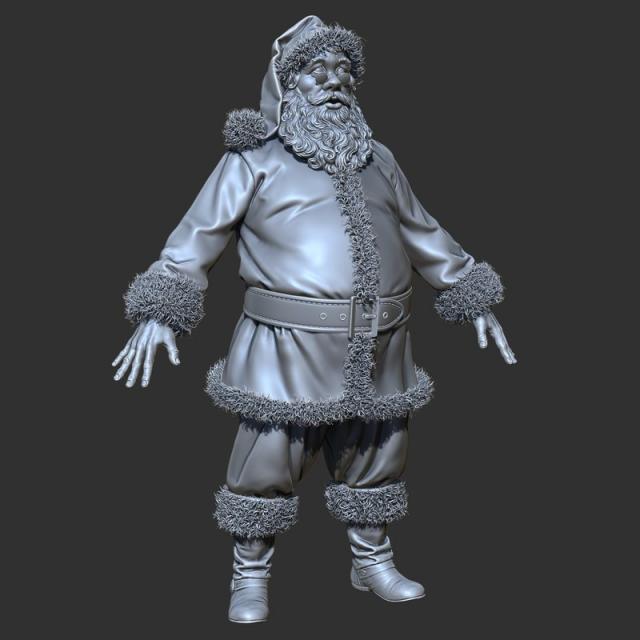 Kris Kringle 3d model turbosquid