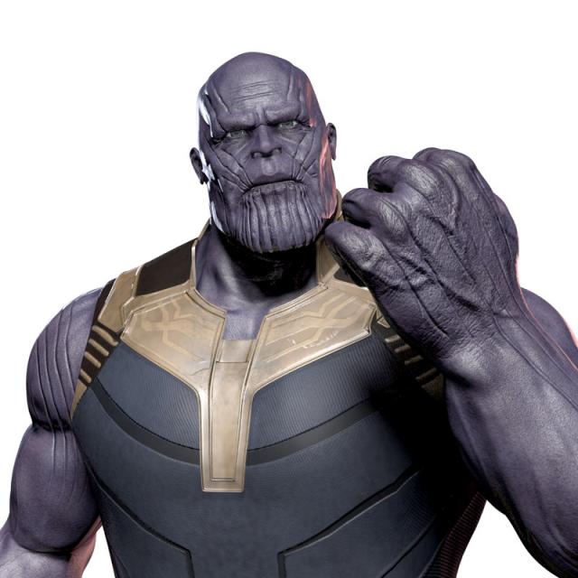 thanos war pose 3d model turbosquid