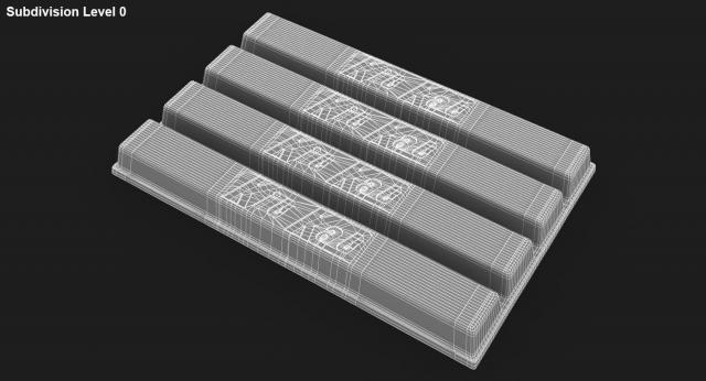 kit kat chocolate 3d model turbosquid