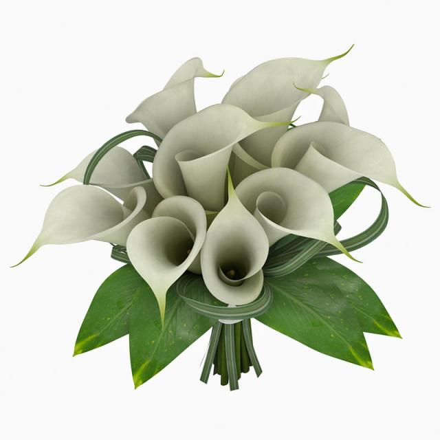 bouquet 3d model turbosquid
