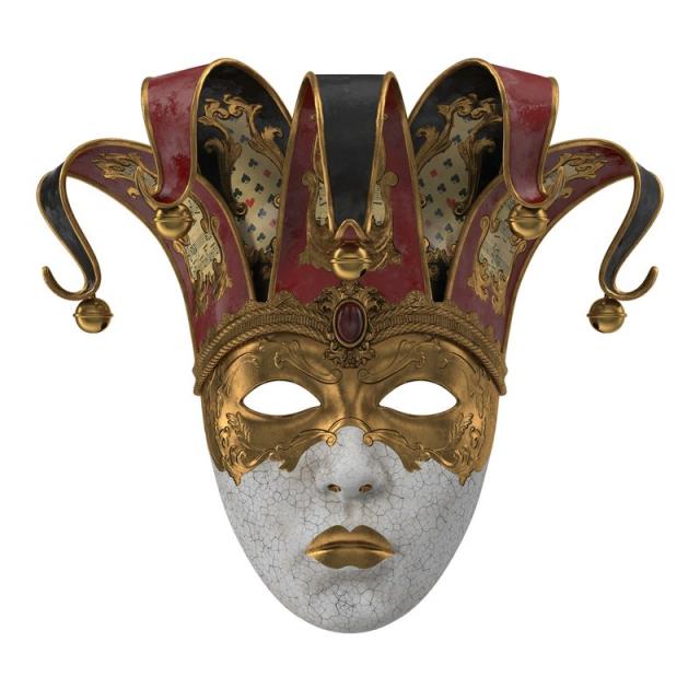 carnival mask 3d model turbosquid