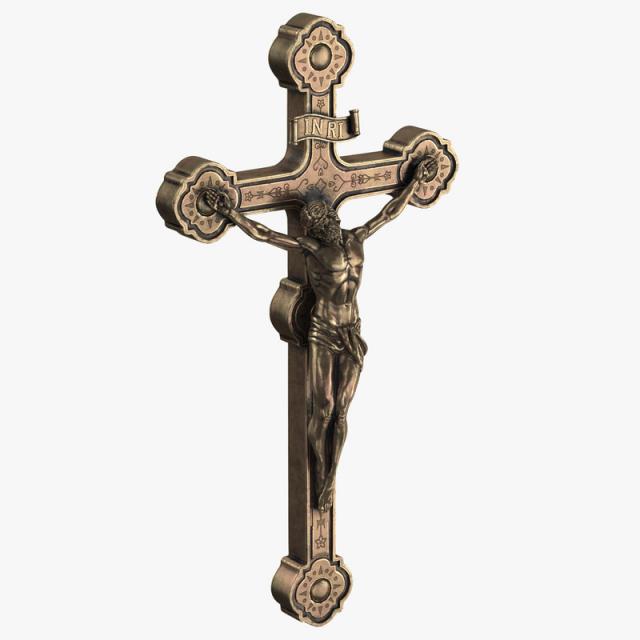 3d model crucifix