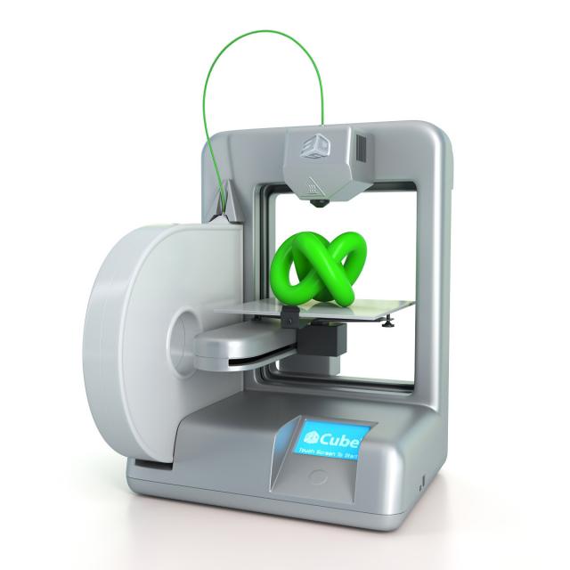 3d model of a 3d printer