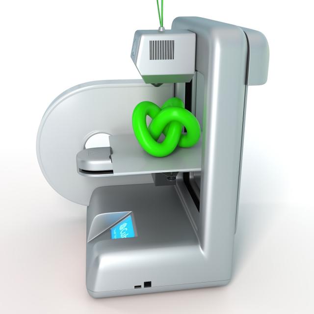 3d model of a 3d printer