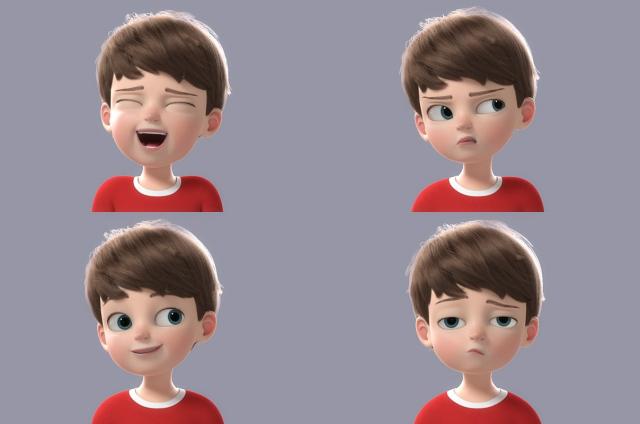 face expressions boy 3d model turbosquid face expressions child 3d model turbosquid