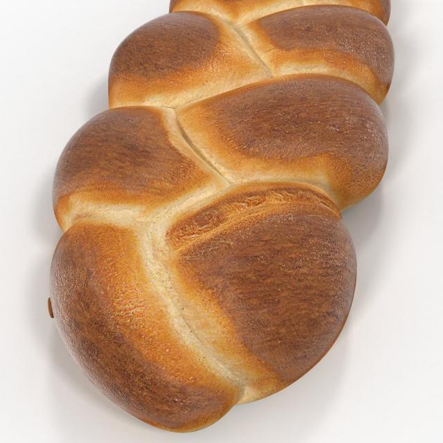 religious bread 3d model turbosquid