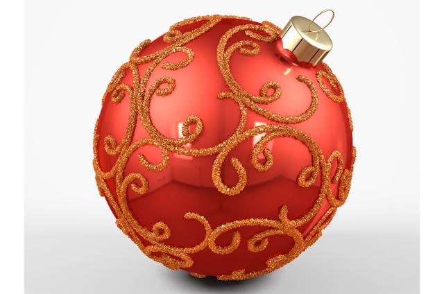 christmas decoration 3d model turbosquid
