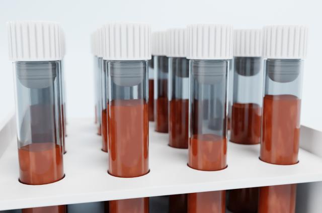 Test Tubes with Covid-19 Sign 3d model turbosquid