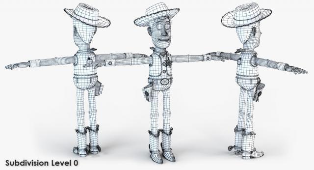 pixar character 3d model turbosquid