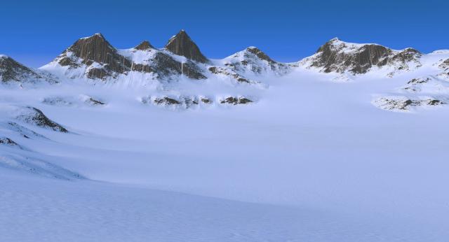 snowy area 3d model turbosquid