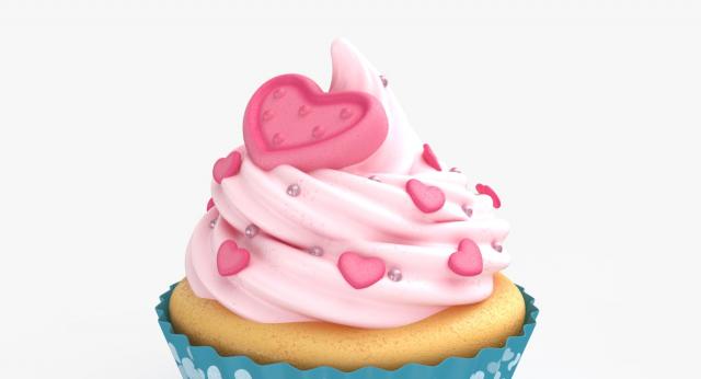 dessert 3d model turbosquid