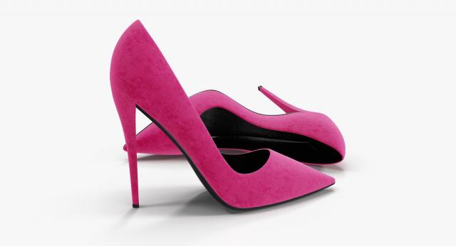 woman shoes 3d model 3dexport