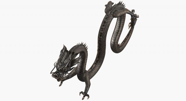 asian mythological creature 3d model turbosquid