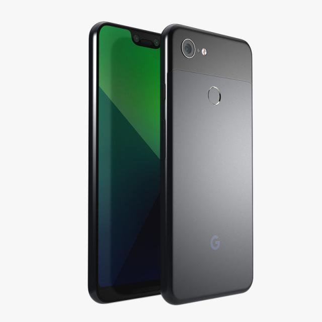 3d model google pixel 3 xl