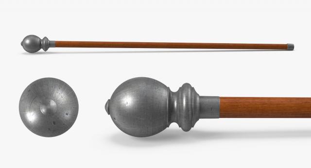 plague doctor cane 3d model turbosquid