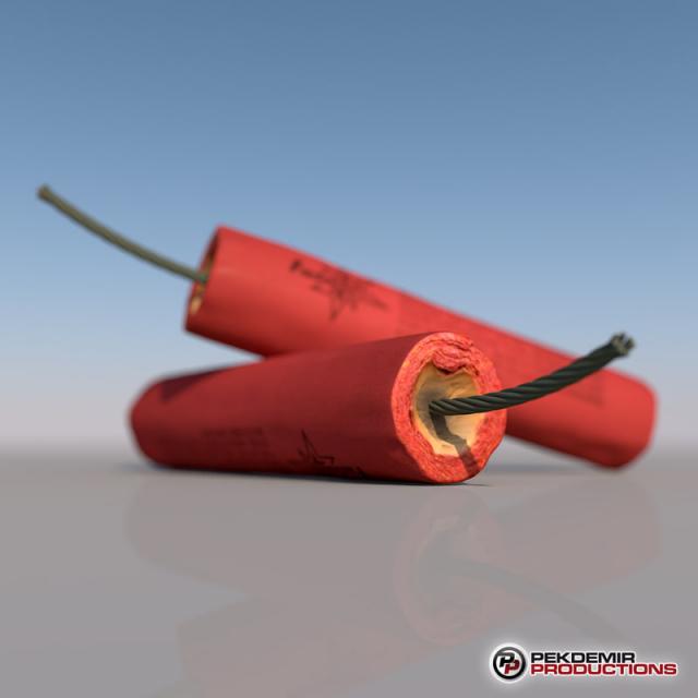 firecrackers for new years eve 3d model turbosquid