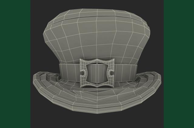 saint patricks accessories 3d model turbosquid
