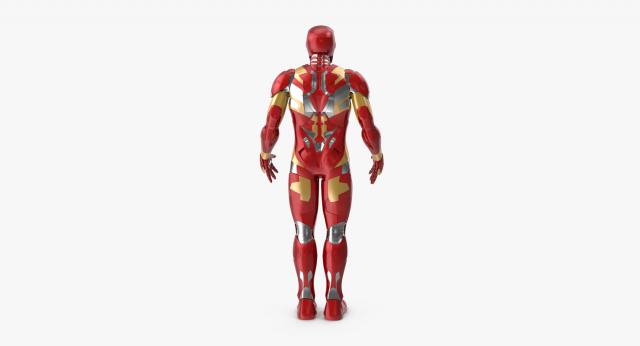 marvel character rigged 3d model turbosquid