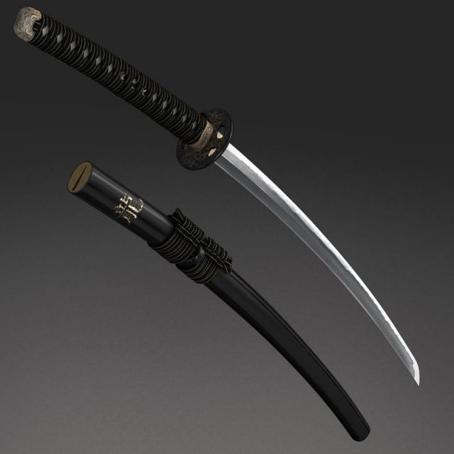 dai katana 3d model turbosquid