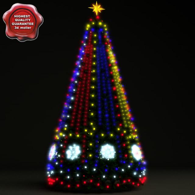 new year tree lights 3d model turbosquid christmas tree lights 3d model turbosquid